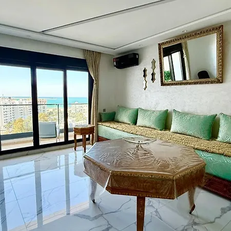 Appartement Confort Vue Mer I Piscine Et Parking I Exclusivement Aux Familles Tangier Exterior photo